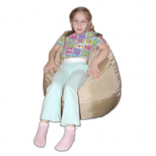 Пуфик-кресло "Груша" с гранулами 